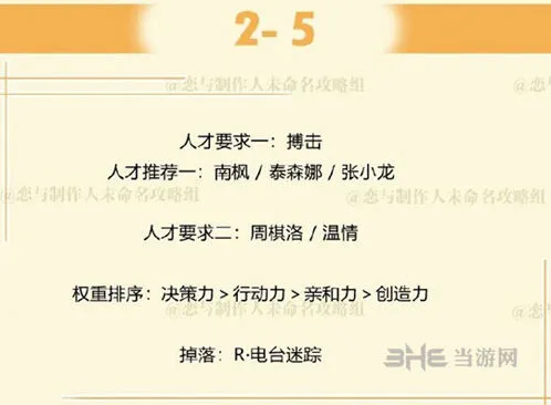 恋与制作人2-5周棋洛拍摄副本三星教程