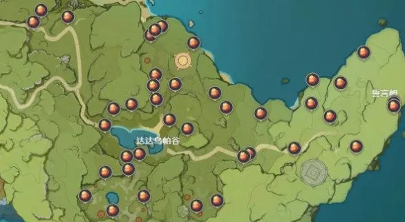 原神日落果采集位置 最全分布图