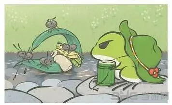 旅行青蛙河边打水明信片全攻略