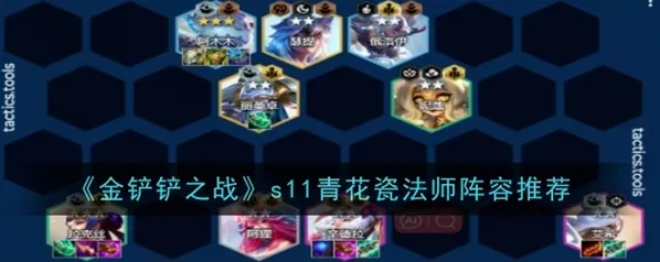 金铲铲之战青花瓷法师阵容过渡思路