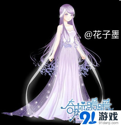 奇迹暖暖自制月亮女神套装欣赏指南