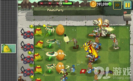 《植物大战僵尸2》彩陶盛宴图文攻略详解