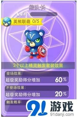 天天酷跑精灵排行榜大眼熊替代方案