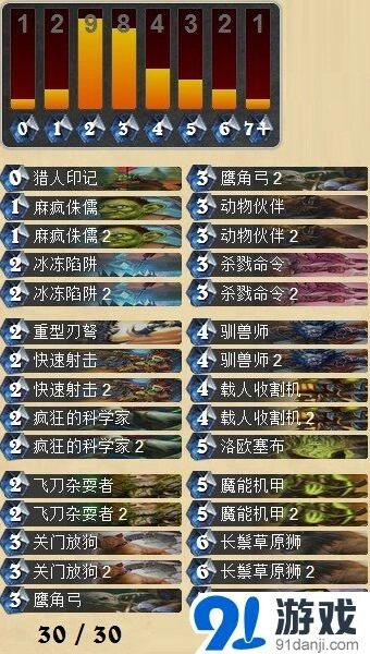 《炉石传说》嘉年华比赛卡组 奴隶战新版构筑