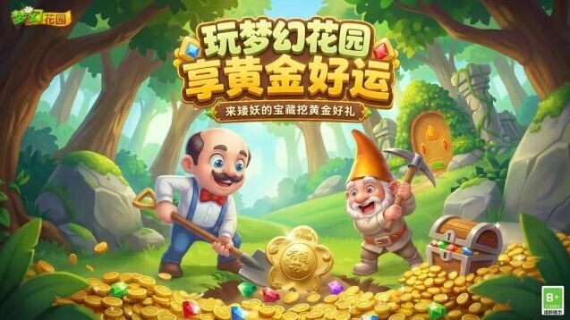梦幻花园矮妖的宝藏攻略分享