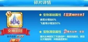 《天天酷跑》女神羽冠效果攻略