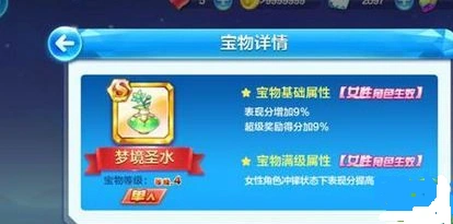 天天酷跑梦境圣水宝物强度评估