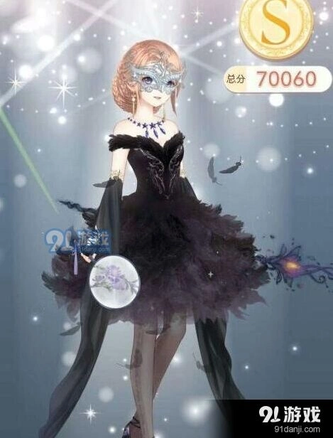 奇迹暖暖女王范礼服袜子鞋子搭配