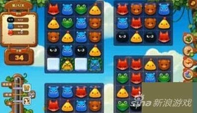 开心消消乐242关三星通关全攻略