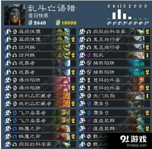 炉石传说本周乱斗亡语卡组思路