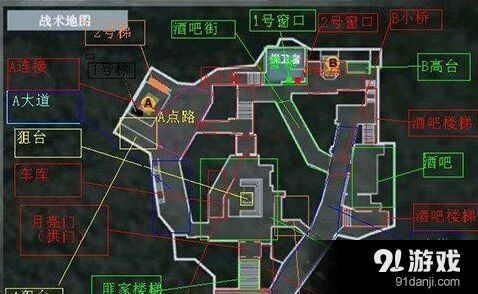 穿越火线手游鹰眼爆破图打法教程分享