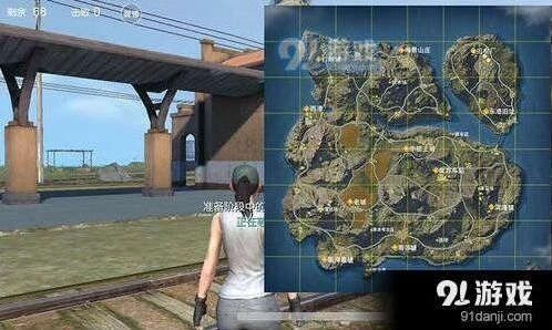 荒野行动临海废墟搜刮顺序与对敌技巧