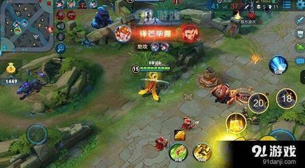 王者荣耀女娲技能连招与走位意识教学