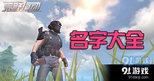 荒野行动双人游戏取名指南推荐，荒野行动女生网名攻略