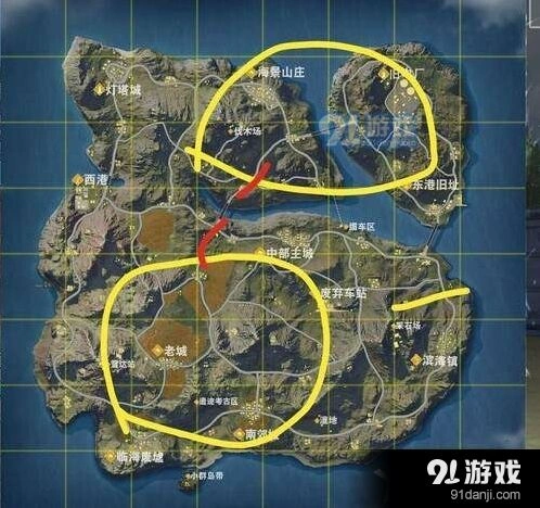 荒野行动桥头蹲守与封桥守点技巧教程