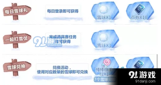 QQ飞车手游雪球获取全攻略