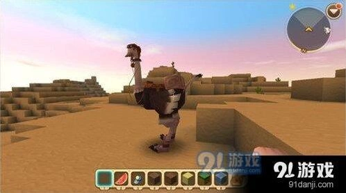 迷你世界鸵鸟怎么骑 操作方法详解