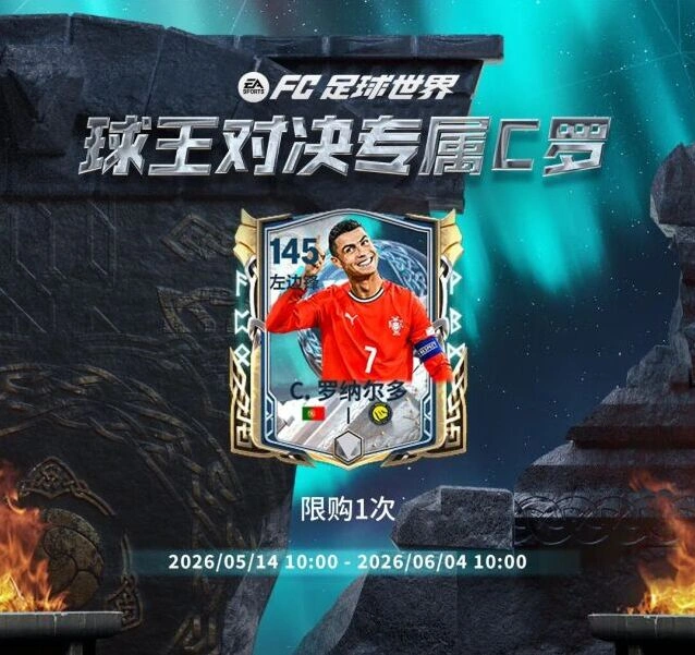FC足球世界左边锋C罗强度指南