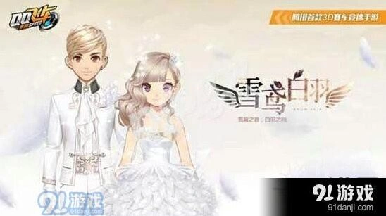 QQ飞车手游雪鸢白羽礼盒性价比