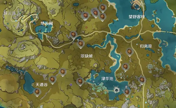 原神松果刷新位置全面攻略