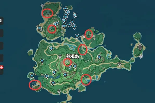 知比山7块石板位置一览