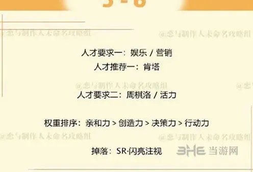 恋与制作人周棋洛5-6拍摄副本通关攻略