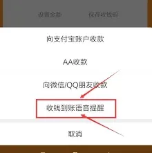 支付宝收款语音播报功能开通方法详解