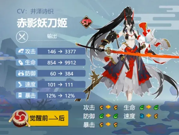 阴阳师赤影妖刀姬御魂搭配技巧分享