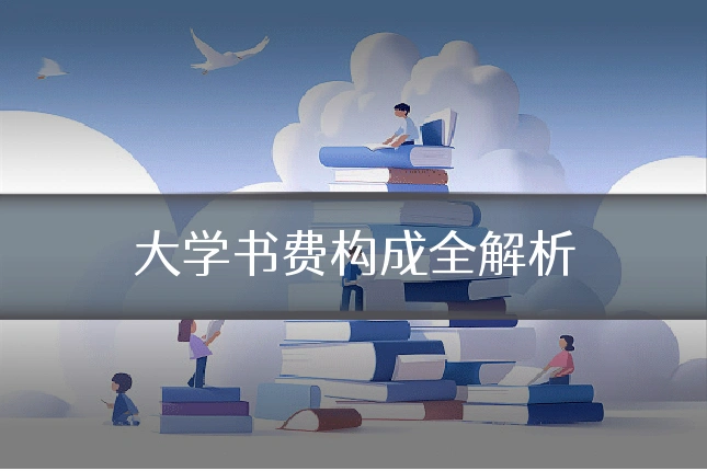 大学书费构成全解析