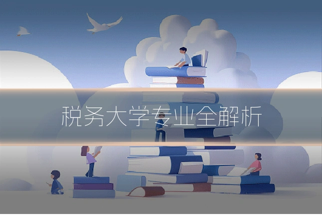 税务大学专业全解析