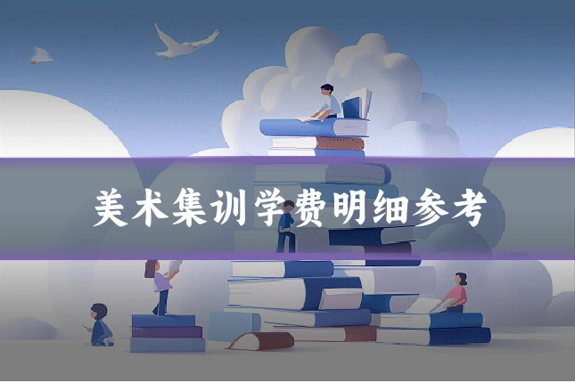 美术集训学费明细参考