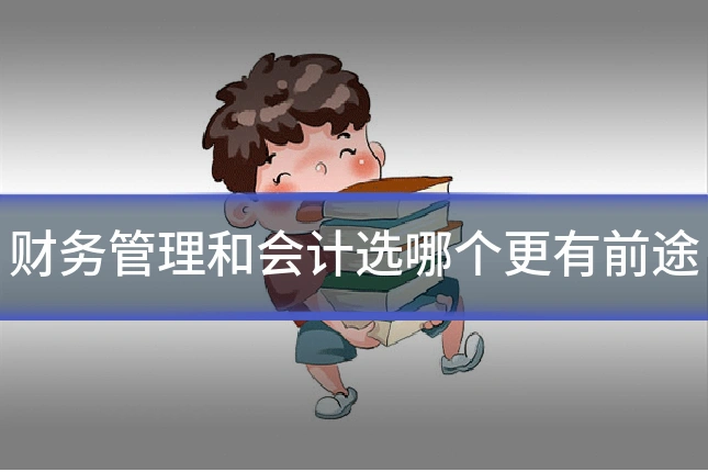 财务管理和会计选哪个更有前途