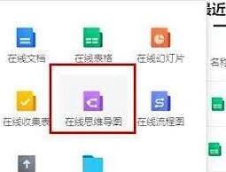 腾讯文档在线思维导图插入链接方法