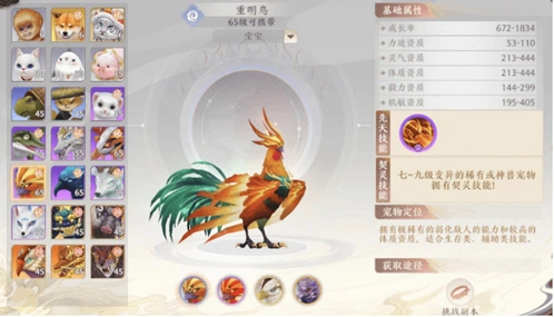 天龙八部2宠物怎么选最全攻略