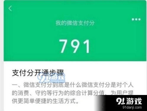 微信支付分