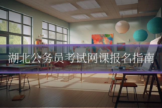 湖北公务员考试网课报名指南