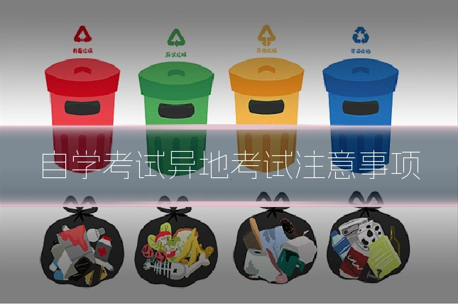 自学考试异地考试注意事项
