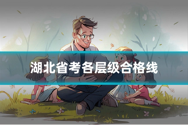 湖北省考各层级合格线