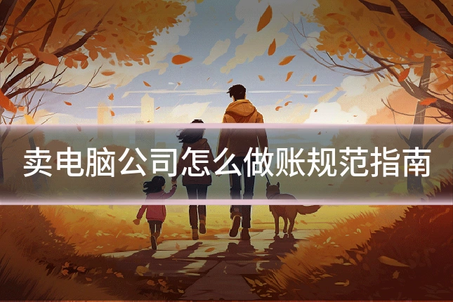 卖电脑公司怎么做账规范指南