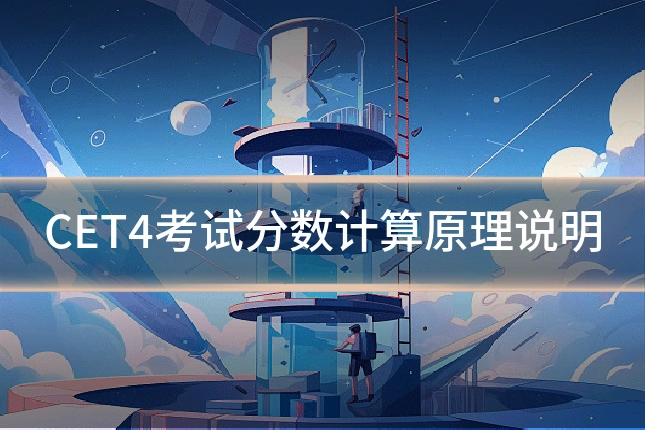 CET4考试分数计算原理说明