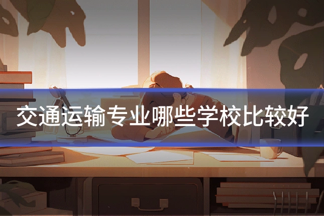 交通运输专业哪些学校比较好