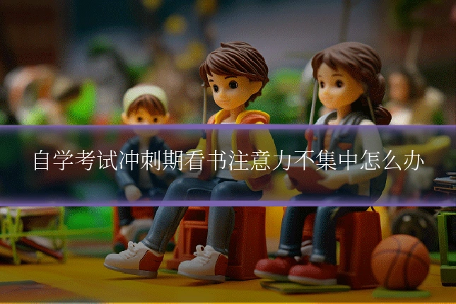 自学考试冲刺期看书注意力不集中怎么办