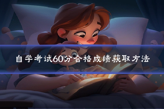 自学考试60分合格成绩获取方法