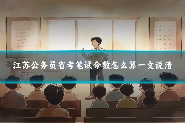 江苏公务员省考笔试分数怎么算一文说清
