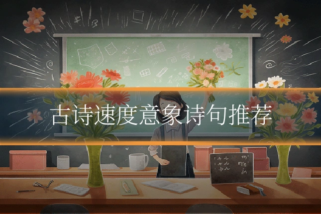 古诗速度意象诗句推荐