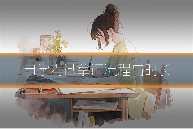 自学考试拿证流程与时长