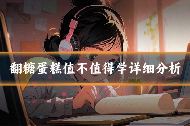 翻糖蛋糕值不值得学详细分析