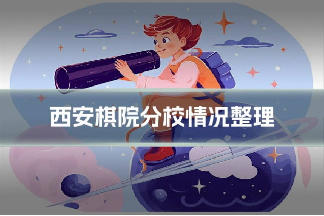 西安棋院分校情况整理