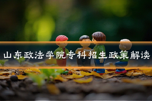 山东政法学院专科招生政策解读