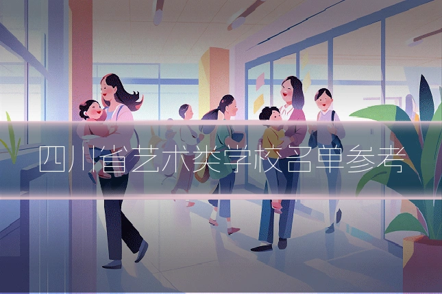 四川省艺术类学校名单参考